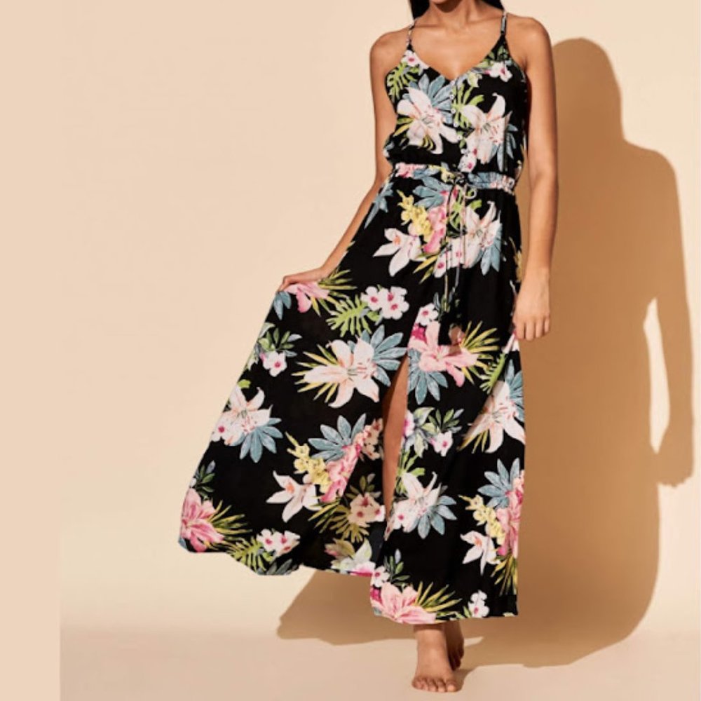 Rip Curl  Floral Maxi Dress NWT Size Medium